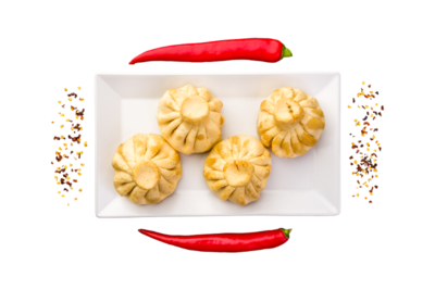 Chinkali smażone - Iberia Restauracja Gruzińska - ul. Długa 35 Bydgoszcz - tel. 797 871 479